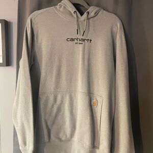 Carhartt Light Gray Men's Hoodie